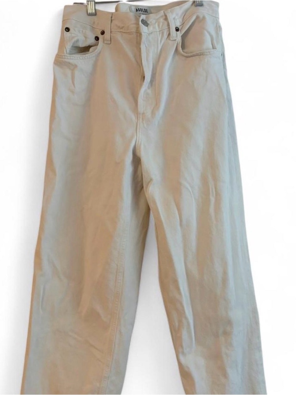 AGOLDE White Jeans
